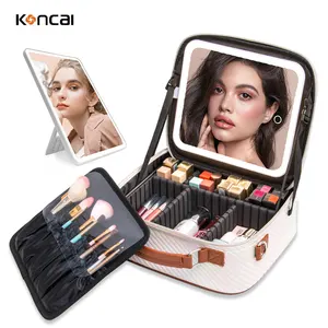 Make Up Accessories Cosmetic Brush Holder Nail Polish Organizer Beauty Box Storage Makeup Case Vanity Bag