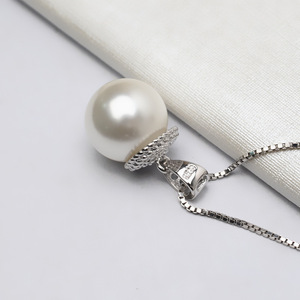 Accesorios de Plata S925 para DIY, Colgante Grande Baotou con 12-18 Perlas, Colgante Vacío para Niños, Diseño de Sombrero Moderno 743 - Product Image 2