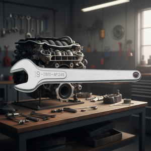 Open End <b>Wrench</b> 9mm Np245 For Automotive Repair - Product Image 3