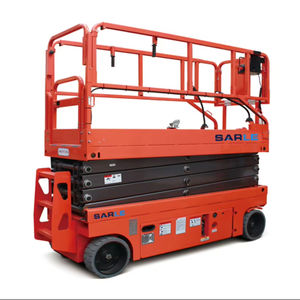 Pengangkat Platform pekerjaan udara satu orang pengangkat hidrolik tiang tunggal efisiensi tinggi pengangkat Platform sumber daya listrik 380V kerekan - Product Image 1