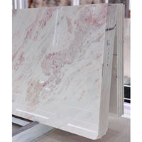 Modernes Design Natürlicher Marmor Luxus-Esstisch mit Drehbarem Teller Anpassbare Größe & Farbe