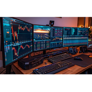 Monitor <span class=keywords><strong>de</strong></span> 21.5 Pulgadas en Oferta, Pantalla IPS <span class=keywords><strong>para</strong></span> Trading, Monitor LED <span class=keywords><strong>para</strong></span> Computadora, 75hz FHD, Monitor LED sin Marco <span class=keywords><strong>para</strong></span> Negocios - Product Image 1