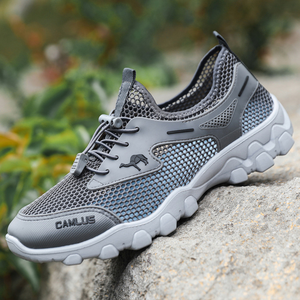 <span class=keywords><strong>Chaussures</strong></span> de randonnée aquatiques pour hommes à séchage rapide, prix d'usine, vente chaude, baskets d'extérieur en maille respirante, semelle souple antidérapante - Product Image 4