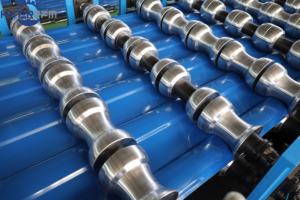 Máquina formadora de rollos de azulejos esmaltados de hoja de techado de metal popular - Product Image 2