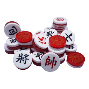Juego de Ajedrez <span class=keywords><strong>Xiangqi</strong></span> de 32 Piezas, Tablero de Ajedrez Acrílico Especial, Importación y Exportación de Lujo Personalizada Avanzada, Juegos de Estrategia de Ajedrez Tradicionales - Product Image 6