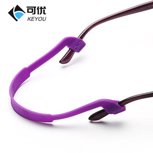 Correa de silicona para gafas, antideslizante, desmontable, elástica y plana, para gafas deportivas. - Product Image 3