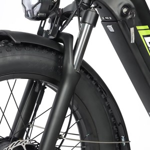 Vélo de Montagne Électrique Classique WindChaser 48V2000W - Modèle Portable pour Adultes - Noir Tout-Terrain - Product Image 6