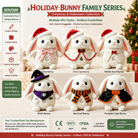Lapin en peluche interactif intelligent AI, jouet parlant en tissu doux, poupée lapin avec commande vocale et capteur tactile, compagnon pour enfants