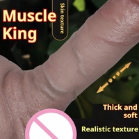 Jouet sexuel réaliste en silicone liquide de haute qualité pour hommes, avec texture réaliste, flexible et pliable pour le plaisir intime.