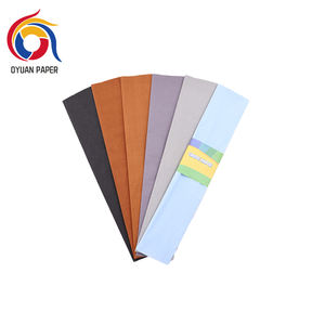 Papel crepé hecho a mano de alta calidad 50*200 <span class=keywords><strong>materias</strong></span> <span class=keywords><strong>primas</strong></span> coloridas flores de papel artísticas y suministros de flores artificiales - Product Image 5