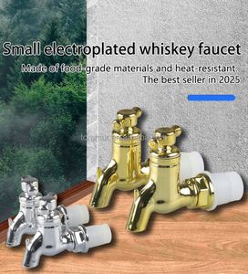 Grifos de Plástico para Barriles de Vino, Whisky y Cerveza de 8 mm y 12 mm, Color Dorado, Grifo de Plástico ABS/Accesorios para Bebidas, Gran Venta - Product Image 3