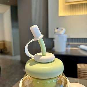 DD4301 Large 1400ML Plastic <b>Water</b> Bottle <b>with</b> Leakproof <b>Straw</b> Cute Portable Children's Drink <b>Cup</b> for Summer Sports - Product Image 4