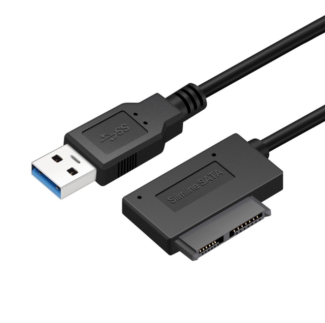 wholesale SATA to USB 3.0 Cable Sata 7+6 13 Pin Converter Cable Sata to Usb Adapter Converter Cord for HDD Hard Disk Drive