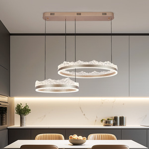 Lampadario di Design Italiano di Alta Gamma Minimalista per Soggiorno, Lampada Moderna Semplice e Creativa per Camera da Letto, Stile Nordico per la Casa - Product Image 3