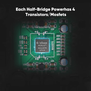 BRZHIFI MA12070 110dB 18-25kHz Aluminium 2,0 Kanal Mini Größe 80W * 2 HiFi Digital verstärker - Product Image 5