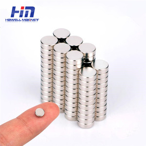 Mini <span class=keywords><strong>imanes</strong></span> pequeños personalizados D2mm 3mm 4mm 5mm 6mm 8mm 10mm 12mm 15mm 18mm 20mm N35 N42 N52 imán de disco NdFeB imán redondo de neodimio - Product Image 1