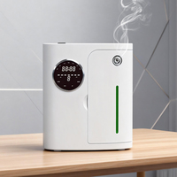 Diffuseur intelligent mural à deux fluides avec logo personnalisé - Appareil d'aromathérapie sans eau en plastique pour hôtels