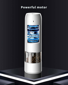 Ceramic Core USB Rechargeable Stainless Steel Electric Salt and <b>Pepper</b> <b>Grinder</b> <b>Pepper</b> Mils - Product Image 3