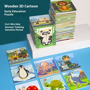 Nuovi Puzzle Classici Montessori 2025 in Scatola da Viaggio, Giochi da Tavolo, Giocattoli Educativi Fai-da-Te per Bambini, Regalo - Product Image 1