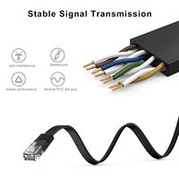 Cable de consola USB CableCreation Adaptador de serie USB a RJ45 de 10 pies Compatible Con Enrutador/interruptor, Windows, sistema Linux, negro 3M