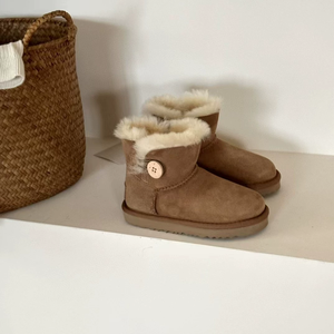 Nuovi Stivali Invernali da Ragazza - Stivaletti in Vera Pelle con Pelliccia, Comodi, Caldi, Leggeri, <span class=keywords><strong>Scarpe</strong></span> da Esterno Decorative - Product Image 1