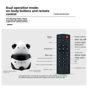 2026 קריקטורה שלט יצירתי שלט מתנות מתנה חדר שינה תפאורה חמודה אווירה לילה פנדה אור כחול פנדה אור - Product Image 5