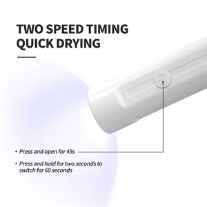 Séchoir à main pratique professionnel 3W USB Mini <span class=keywords><strong>lampe</strong></span> à <span class=keywords><strong>ongles</strong></span> <span class=keywords><strong>UV</strong></span> LED pour l'art des <span class=keywords><strong>ongles</strong></span> avec boîte de marque privée personnalisée - Product Image 6