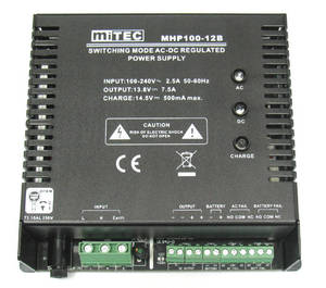 MiTEC Premium Metal Case Switching Mode <b>Power</b> <b>Supply</b>(SMPS) 12V 24V 150W With Battery Charger and Fault Indication - Product Image 1