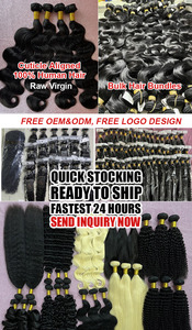 Rambut Manusia Asli Tanpa Proses, Bundel Rambut Keriting Dalam Warna Hitam Alami Mewah Grosir, Double Weft, Kutikula Tersusun Rapi - Product Image 6