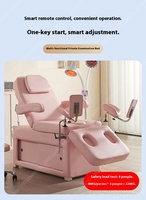 Fauteuil Gynécologique Électrique Professionnel de Luxe pour Soins de Santé Féminine, Couleur Personnalisable pour Hôtels, Centres de Bien-être et Cliniques