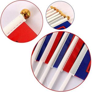 Wholesale 12*18 Inch Columbia Wooden Stick <b>Flag</b> Banner Decoration Polyester Columbia Mini Hand Waving <b>Flags</b> - Product Image 4
