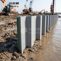 Fournisseur direct d'usine de palplanches en vinyle de type U et Z, palplanches en PVC pour les projets d'ingénierie civile et hydraulique