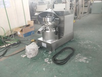 Ligne de production semi-automatique haute efficacité pour le broyage de noix et de fèves de cacao, machine à beurre de cacahuète en acier inoxydable 304