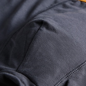 Fabricant OEM ODM Nouveaux sous-vêtements pour hommes Couleur unie Lettre Ceinture Tendance Sexy Respirant Grande taille Hommes Slip Sous-vêtements - Product Image 6