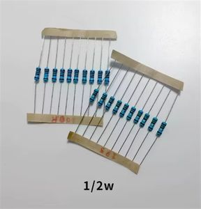 Ensemble de composants de résistance Fyx Stock, résistance en ligne couramment utilisée, 1/4w 30 K <span class=keywords><strong>130</strong></span> K <span class=keywords><strong>Ohm</strong></span> 1/2w/1w, emballage - Product Image 3