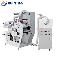 Machine d'impression de Flexo de dessiccateur UV d'air chaud de la RTRY-320 1 couleur pour vernir et Laminat