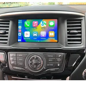 汽车多媒体视频接口苹果无线CarPlay Airplay安卓汽车链接日产370Z GTR Y62巡逻舰队探路者