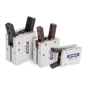 Pince pneumatique NGS MHC2 à 2 griffes en aluminium, cylindre à double action pour l'automatisation industrielle - Product Image 1