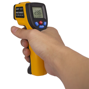 Infrarrojo industrial ZOYI 380: rango de prueba del termómetro de-5C a C emisividad ajustable <span class=keywords><strong>LAL</strong></span>/HAL Max/Min/Avg/Dif Offset - Product Image 5