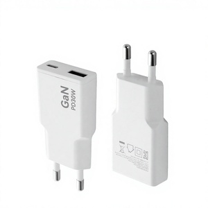 <span class=keywords><strong>Chargeur</strong></span> mural USB-C PD 25W nouvelle technologie à charge rapide avec câble Type-C et protection OTP pour ordinateur portable et téléphone portable - Product Image 4