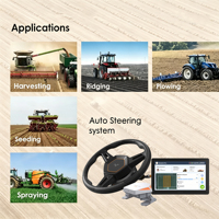 Sistema de Conducción GPS con Piloto Automático para Tractor 812 818 Compatible con Isobus, RTK y Dirección Automática