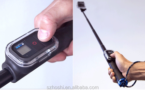 Nouveau monopode portable de 98 cm avec télécommande Wi-Fi, boîtier et adaptateur de montage sur trépied pour caméra sportive <span class=keywords><strong>GoPro</strong></span> <span class=keywords><strong>Hero</strong></span> 6/5/4S/<span class=keywords><strong>4</strong></span> 3+/3/2 - Product Image 4