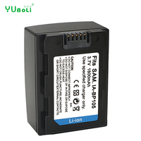 Batería de Repuesto IA-BP105 de Iones de Litio para Videocámara, 3.7V 1800mAh, para Samsung HMX-F80 F90 H200 Q10, Videocámara Digital Portátil