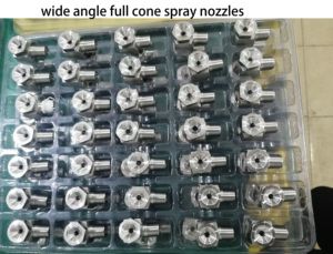 Thép không gỉ gga 1/8 fulljet đầy đủ hình nón phun vòi phun cho thanh trùng trong thực phẩm tiến hành - Product Image 5