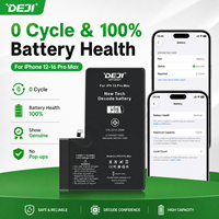 Batería de Diagnóstico de Alta Capacidad DEJI para iPhone 12 Pro Max 13 14 15 16, Suministro al por Mayor