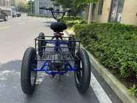 Quadricycle électrique tout-terrain à pneus larges, Quad à neige, Vélo électrique à quatre roues