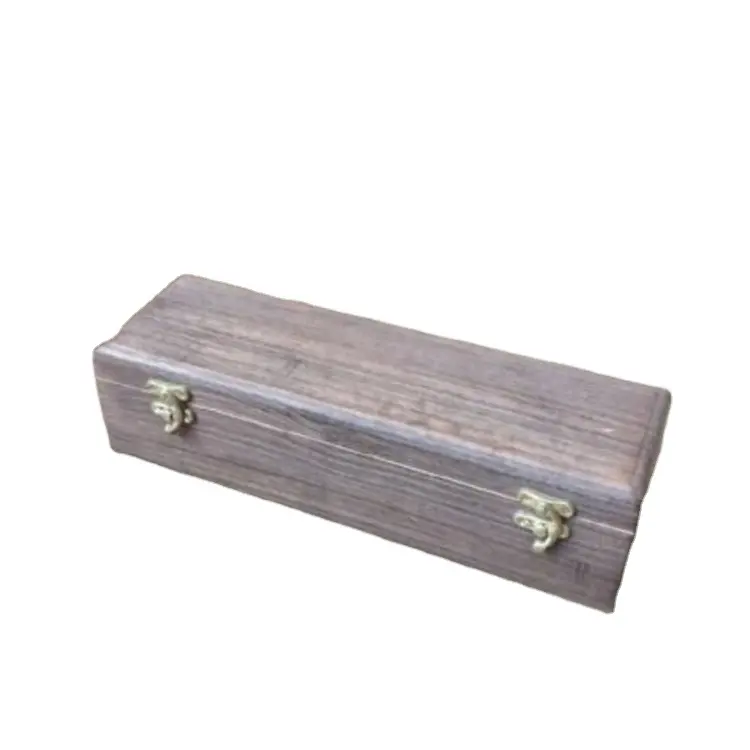 Logo grabado láser OEM, caja de madera lacada para regalo, productos de madera artesanales