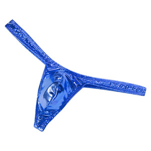 Da uomo Sexy Bikini Mini Panity Ultra sottile biancheria intima imbottita slip slip mutande Lingerie Hombre - Product Image 4