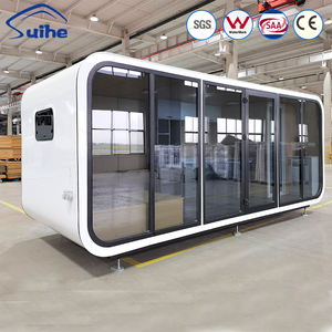Maisonnette modulaire préfabriquée de luxe 6M, style cabane Apple courbée, pour complexe hôtelier et vie en plein air - Product Image 1