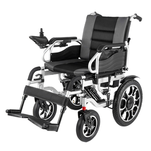 <span class=keywords><strong>Fauteuil</strong></span> <span class=keywords><strong>roulant</strong></span> <span class=keywords><strong>électrique</strong></span> <span class=keywords><strong>tout</strong></span>-<span class=keywords><strong>terrain</strong></span> intelligent pliable en acier Baichen BC-ES6001-B, batterie 12 Ah, garantie 5 ans, le plus vendu - Product Image 1